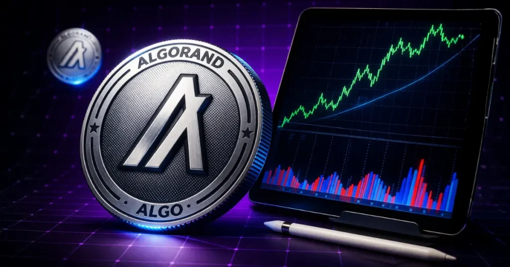 ALGO Price Risks Drop to $0.05 Despite Strong On-Chain Growth